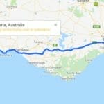From Melbourne to Fitzroy River Reserve, Tyrendarra