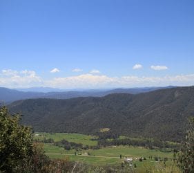 View from Powers Lookout, King Valley