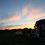 Sunset over Fitzroy River Reserve