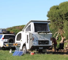 Camping at Fitzroy River Reserve