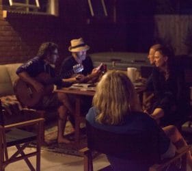 Guitars and ballads with best friends