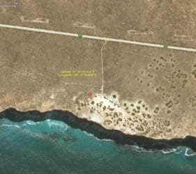 Map of In Between the Dunes Campsite