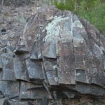 Rock formation in Spear Creek