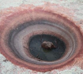 Gnamma on Pildappa Rock, Minnipa, South Australia