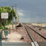 Pacific National NR2 arriving at Cook from the west