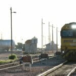 Pacific National NR67 arriving at Cook from the east
