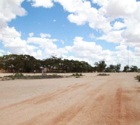 Passengers from the Indian Pacific exploring Cook