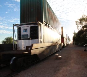 Pacific National NR77 departing Cook heading west