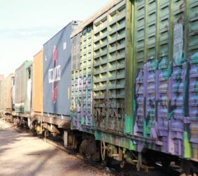 Pacific National NR77 departing Cook heading west