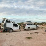 Our camp at In Between the Dunes