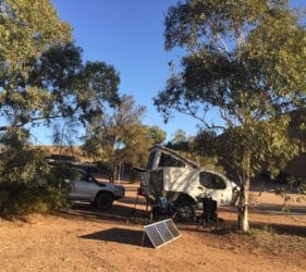 Our camp at Pildappa Rock, Minnipa, South Australia