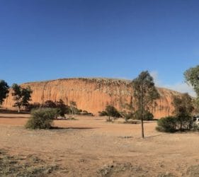 Our camp at Pildappa Rock, Minnipa, South Australia