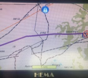 Off-road campsite near Nullarbor Roadhouse at Rest Area 222km Peg