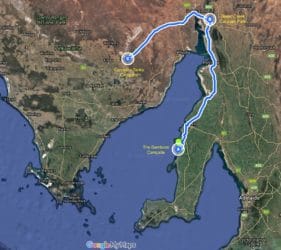 The Bamboos to Carradoo Tanks, 385 Kms