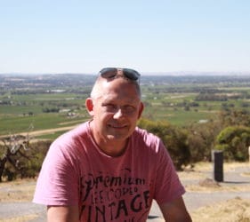 Vic at Mengler's Hill Lookout and Sculpture Park, Bethany