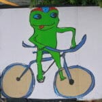 Bike art around Gumeracha for the Tour Down Under