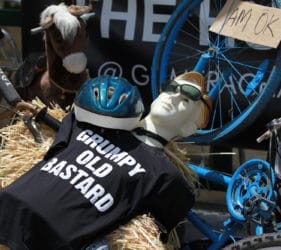 Bike art around Gumeracha for the Tour Down Under