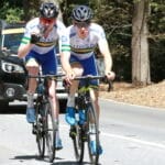 Stage 4 of Men's Tour Down Under at Gumeracha