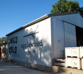 Unico Zelo/Applewood Distillery now occupy the Gumeracha Cold Stores