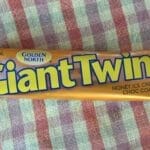 A South Aussie favourite ice cream, a Golden North Giant Twin. Yummy!