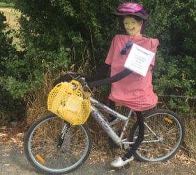 Bike art around Gumeracha for the Tour Down Under