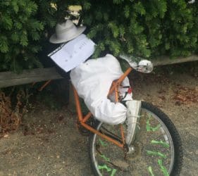 Bike art around Gumeracha for the Tour Down Under