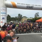 Stage 1 Start of the Women's Tour Down Under at Gumeracha