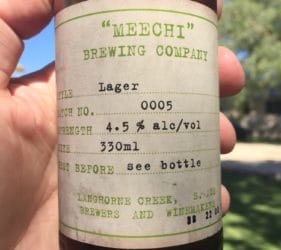 Lager - Batch 5 from Meechi Brewing