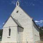 Birdwood Church, where Leonie and Vic were married