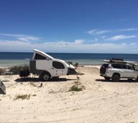 Wauraltee Beach campsite
