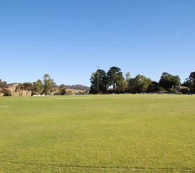 Gumeracha Oval immaculately prepared by Ian "Carpy" Carpenter