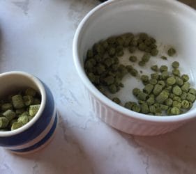 Cascade hop pellets