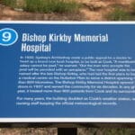 Sign #9 at Cook - Bishop Kirkby Memorial Hospital